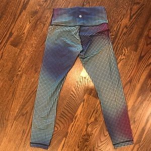 Lululemon High Rise crop leggings size 8